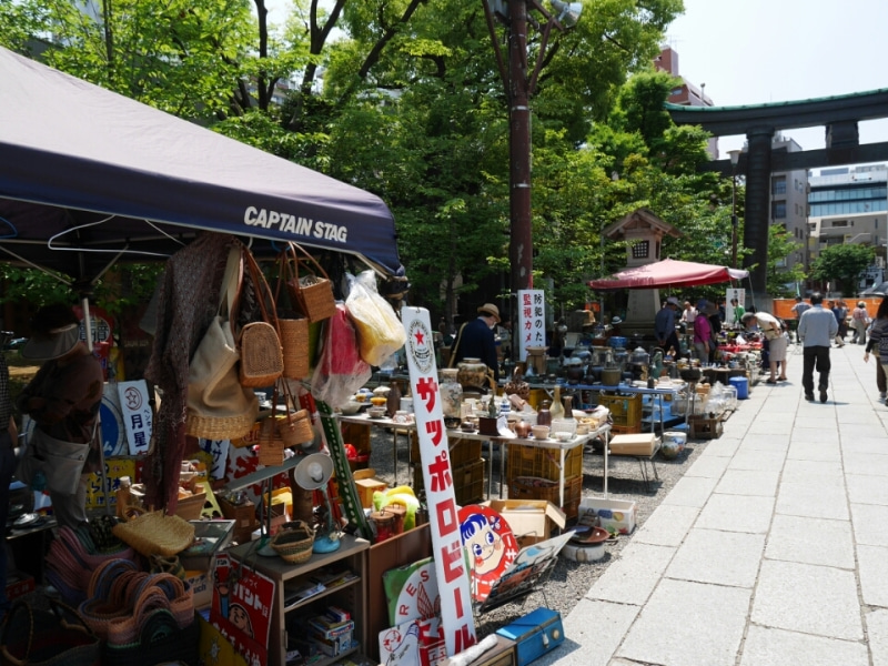 富岡八幡宮 骨董市