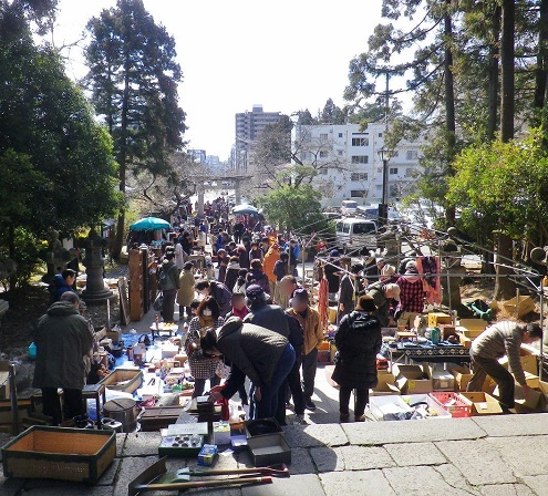 仙台骨董青空市
